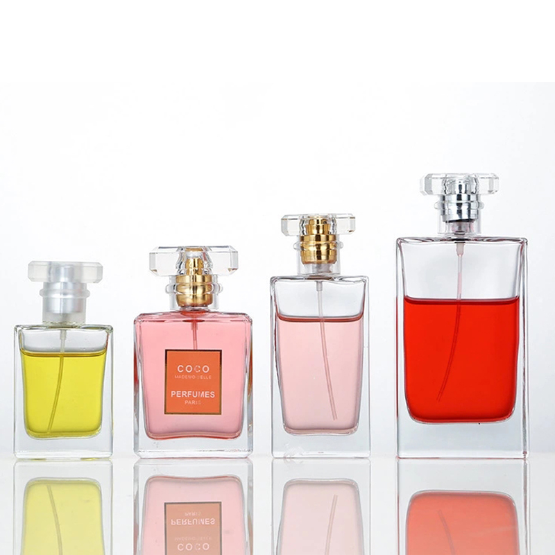 Factory price 30ml 50ml 100ml crystal refillable spray perfume glass bottle
