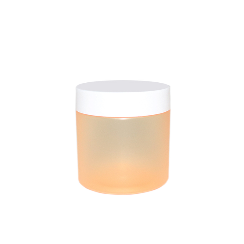 Factory price PP PE transparent wide mouth cream cosmetic pet loose powder clear plastic jar