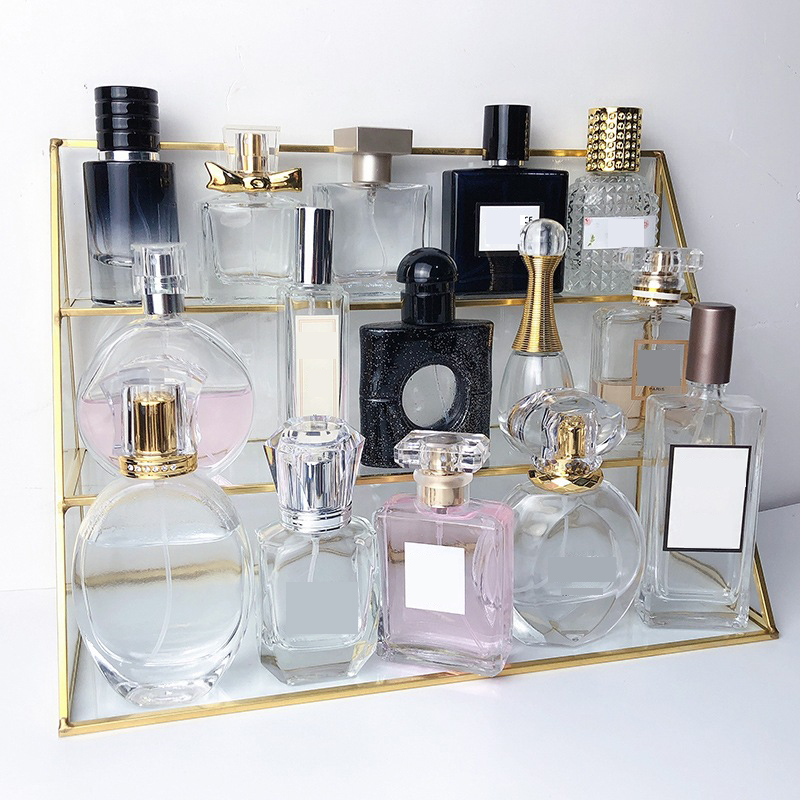 Factory price custom  mini glass prerfume bottle cosmetic glass bottle spray bottle  with box packaging