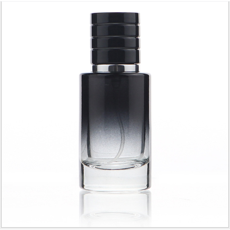 Factory price custom mini glass prerfume bottle cosmetic glass bottle spray bottle with box packaging
