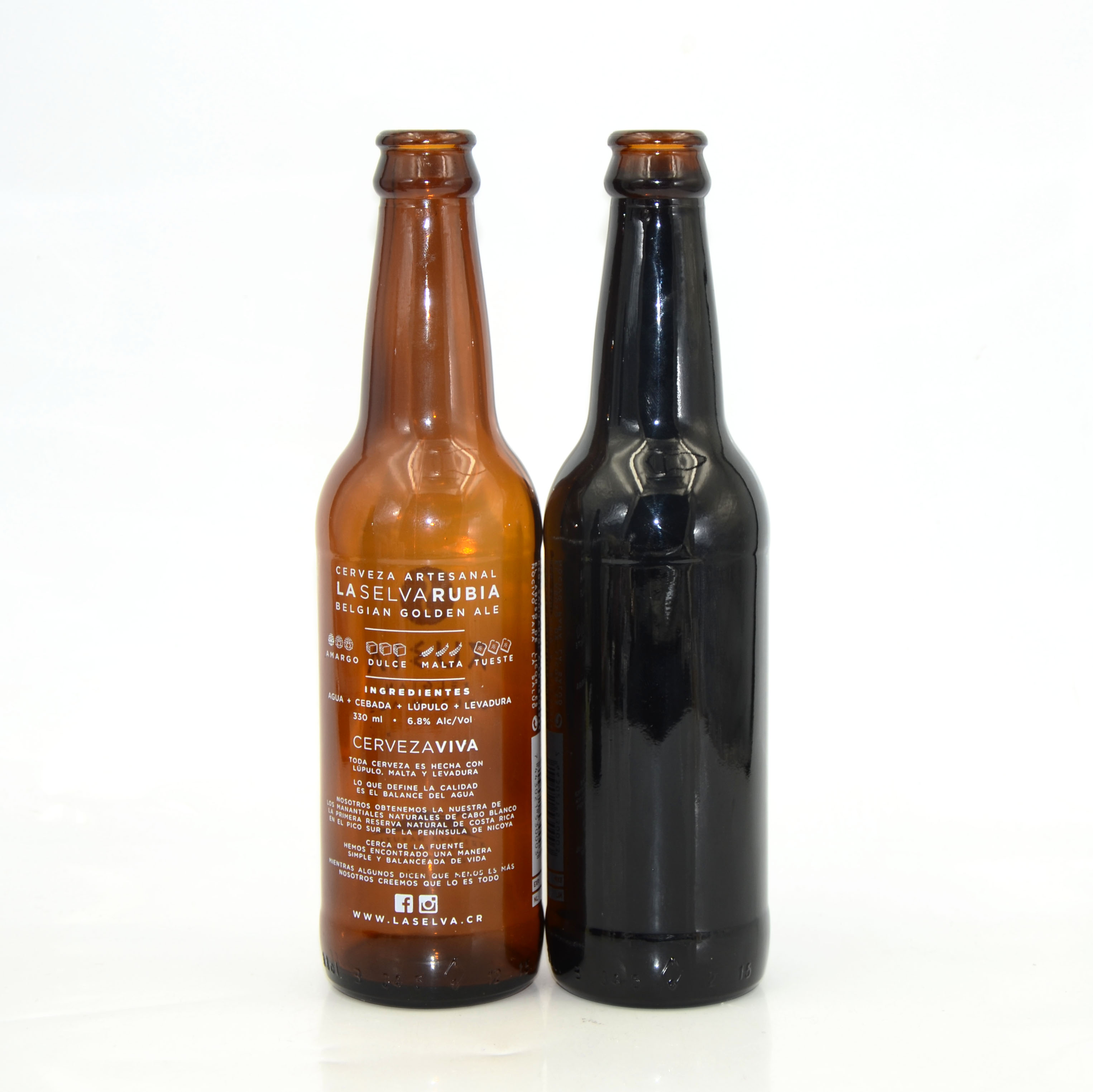 Factory price empty custom printed glass bottle glass beer bottle