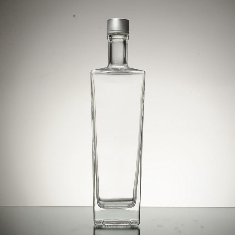Factory price empty_wine_bottle with 1 liter glass bottles for whiskey_bottles for liquor package