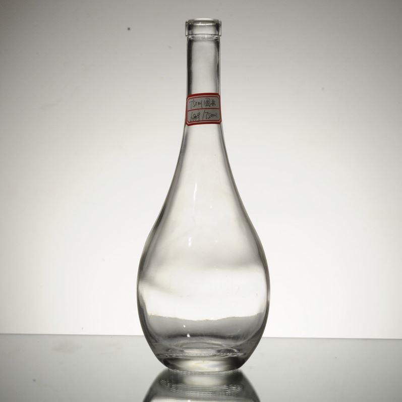 Factory price empty_wine_bottle with 1 liter glass bottles for whiskey_bottles for liquor package