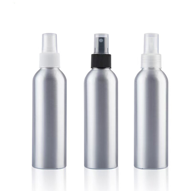 Factory price luxury round aluminum bottle 30ml 50ml perfume bottle,mist sprayer bottle