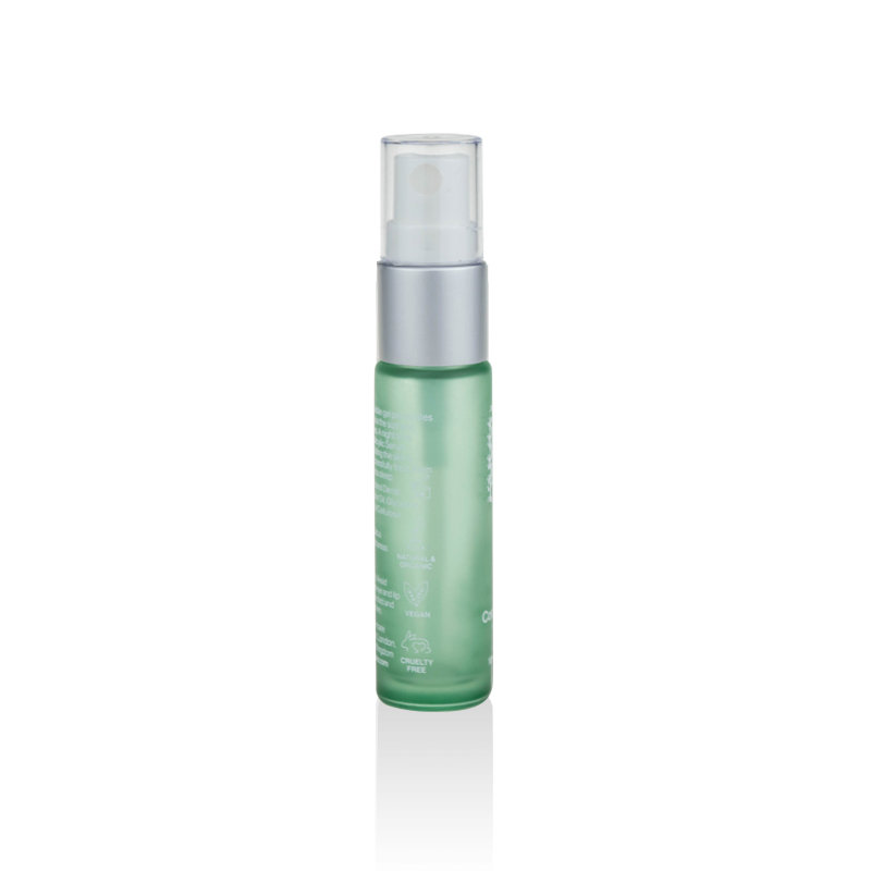 Factory price new arrival luxury cosmetic packaging matte green glass bottle and jar set 5ml 10ml 15ml 20ml 30ml 50ml 200ml 30g