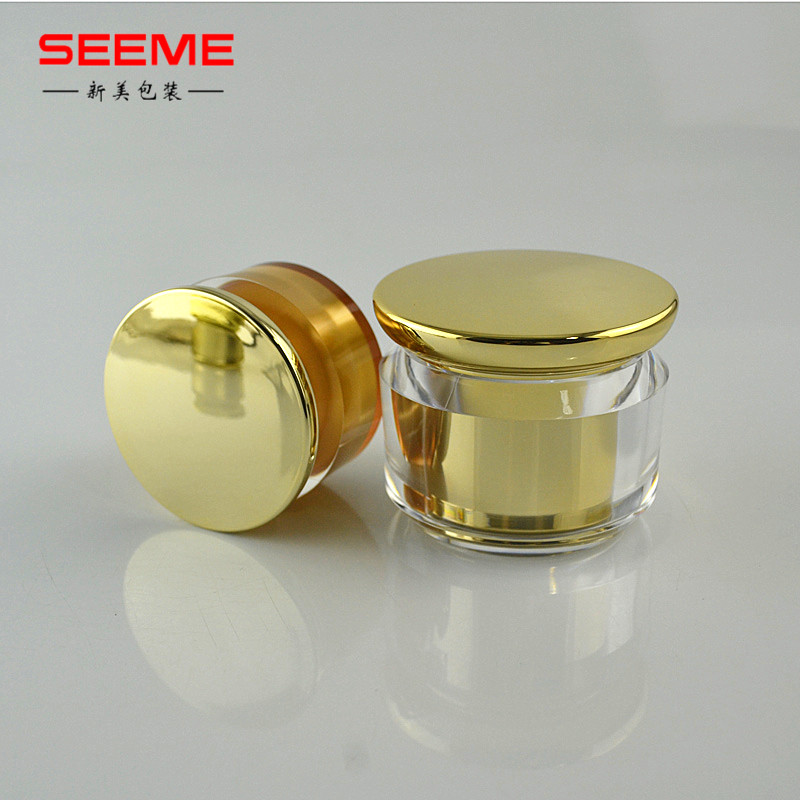 Factory price oem 30g plastic cosmetic container 50g face cream jar for gel