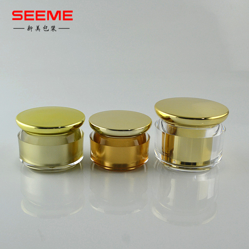 Factory price oem 30g plastic cosmetic container 50g face cream jar for gel