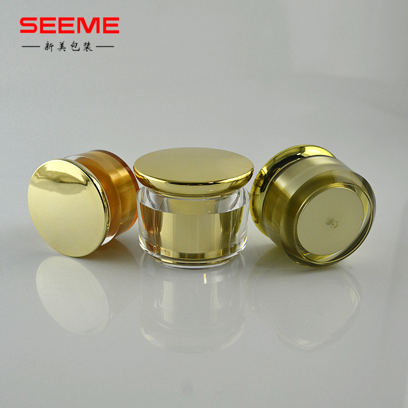 Factory price oem 30g plastic cosmetic container 50g face cream jar for gel