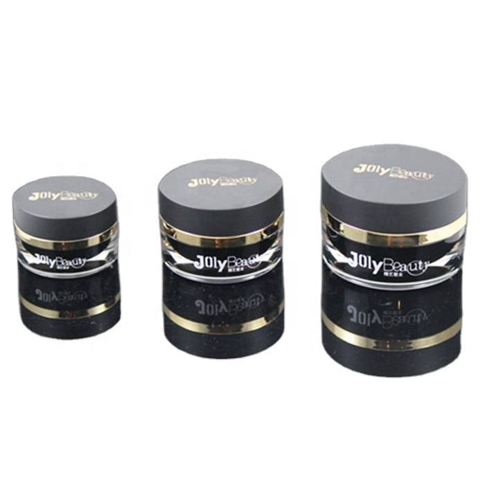 Factory price optional 15g 30g 50g acrylic facial cream jar containers wholesale