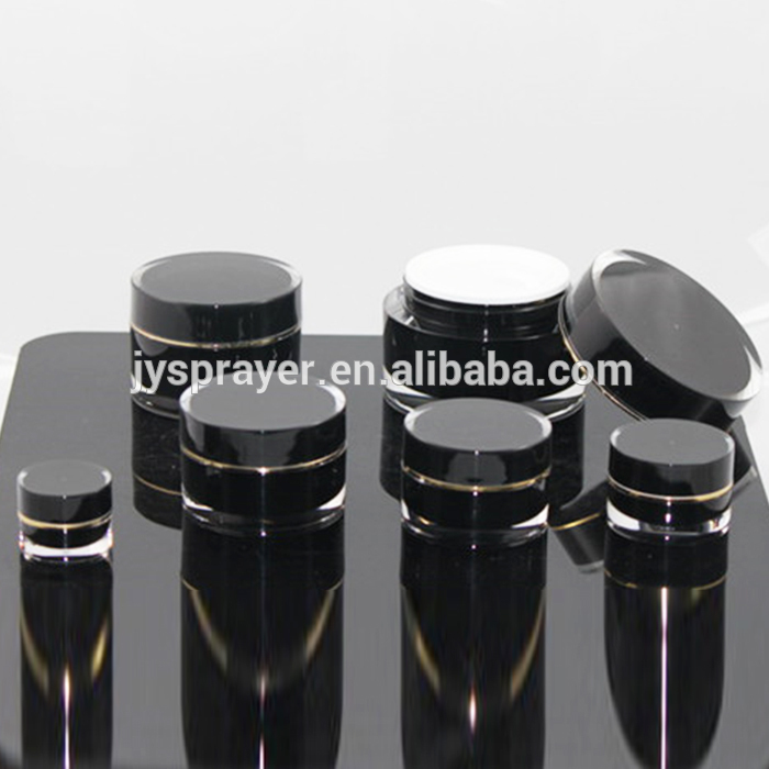 Factory price optional 15g 30g 50g acrylic facial cream jar containers wholesale