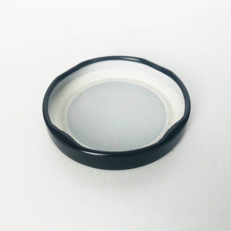 Factory price round shape 1 L glass milk bottle with metal cap