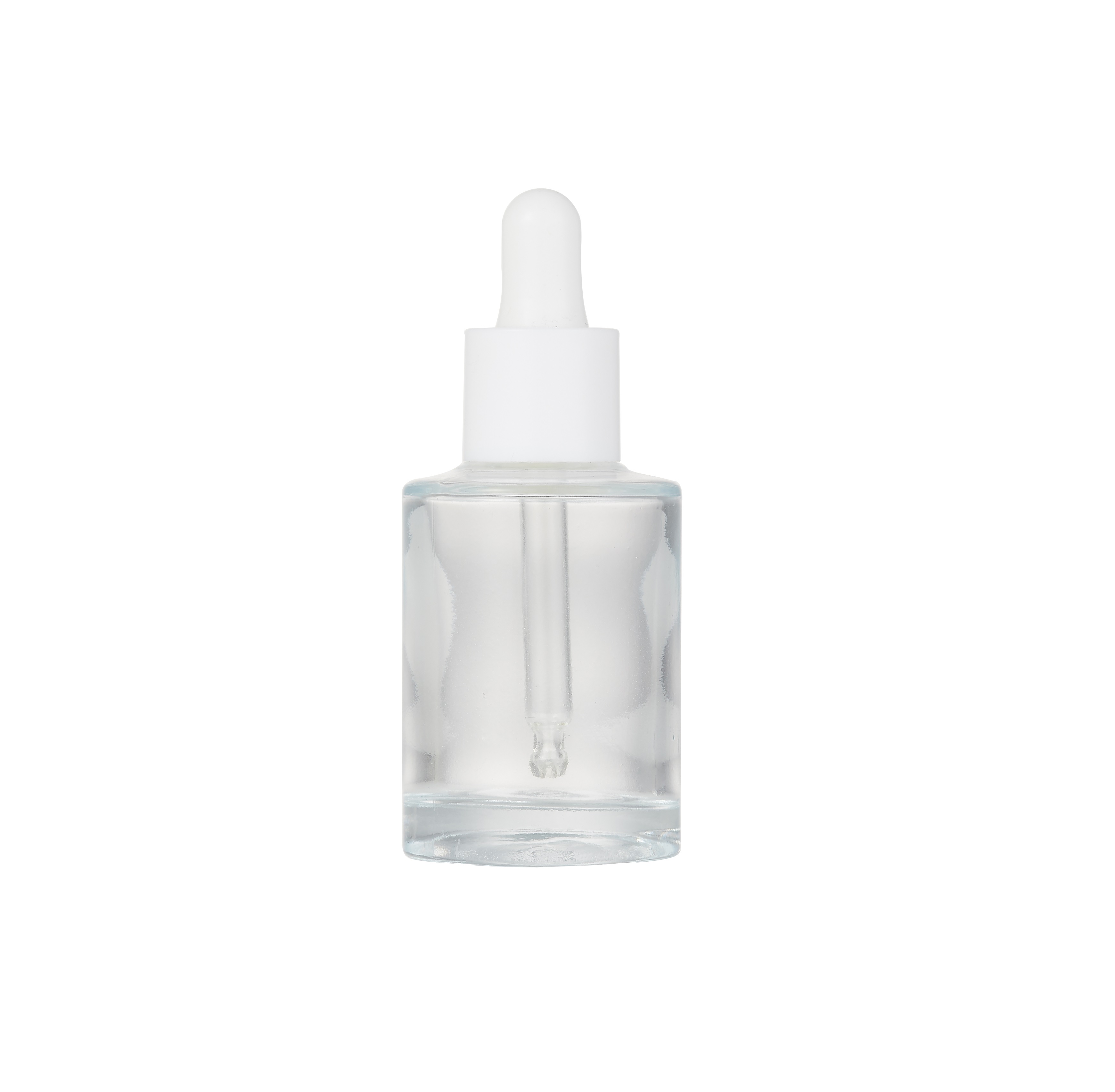 Factory produced 20ml luxury face essential oil gold dropper glass bottle