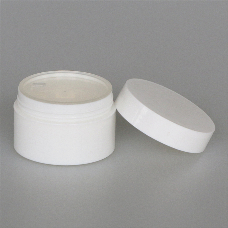 Factory provide 10g pp white cosmetic cream jar with lid high quality