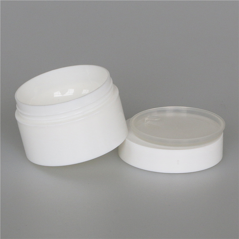 Factory provide 10g pp white cosmetic cream jar with lid high quality