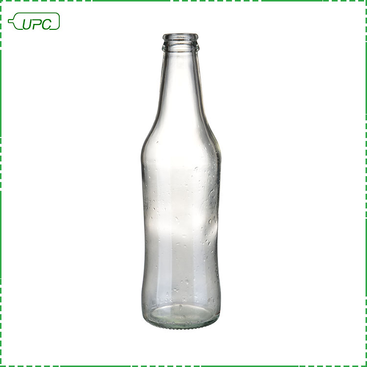 Factory recycled bottle 330ml amber glass beer bottle