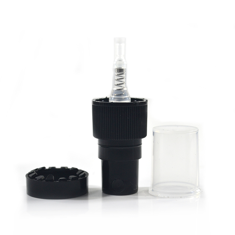 Factory sale 5ml 10ml 15ml 20ml 30ml 50ml 100ml amber blue glass spray bottles with black white fine mist sprayers