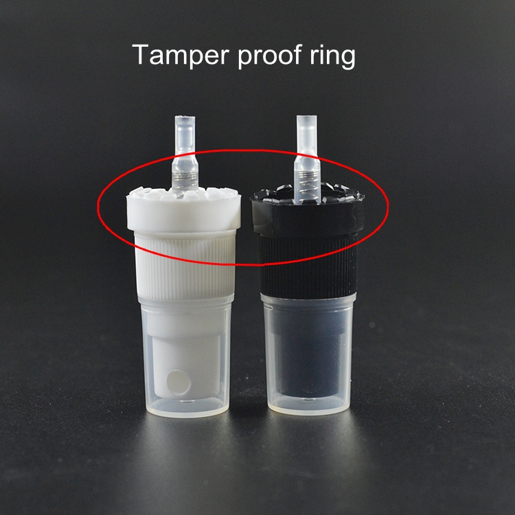 Factory sale 5ml 10ml 15ml 20ml 30ml 50ml 100ml amber blue glass spray bottles with black white fine mist sprayers