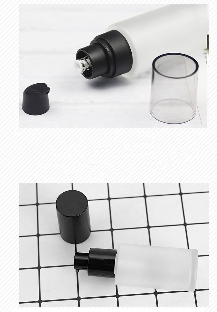 Factory sale glass cosmetic 15ml 30ml dropper bottle 40ml 100ml 120ml pump bottle 120ml 150ml screw cap bottle