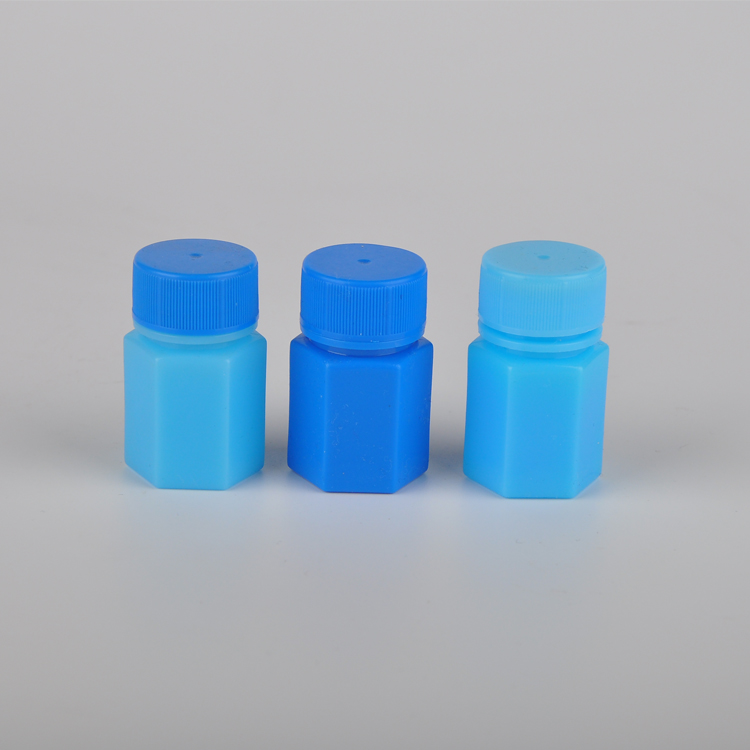 Factory sale medicine bottle pharmaceutical transparent pill bottles with cap