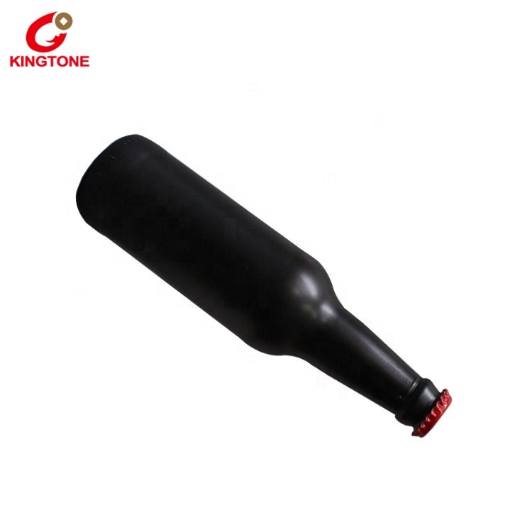 Factory spot 330 ml 500ml matte glass beer bottle with metal cap