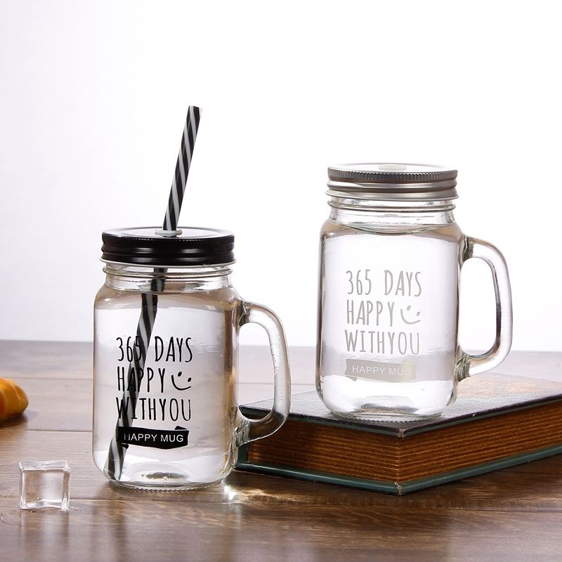 Factory supplier 120ml-1200ml customized acceptable mason glass jar with lid
