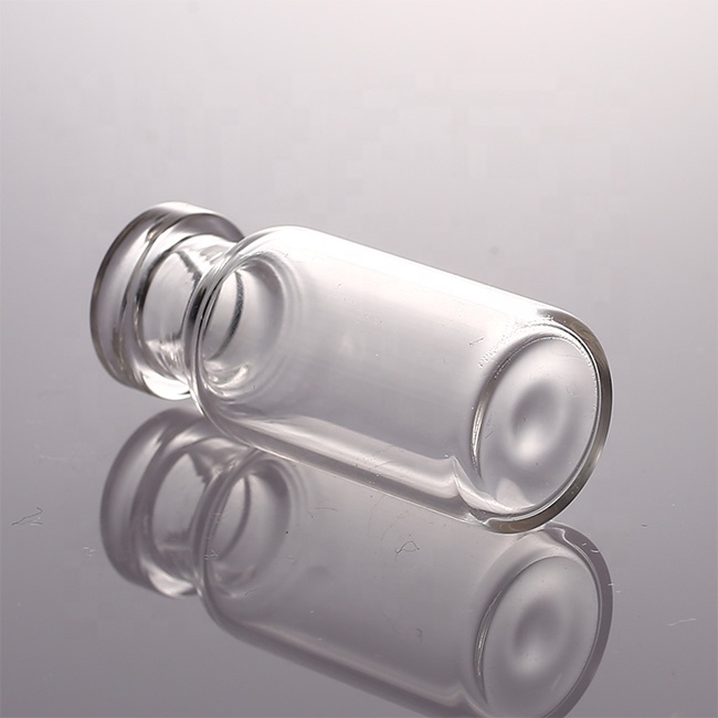 Factory supply 10ml small size clear glass bottle injection tubular vials