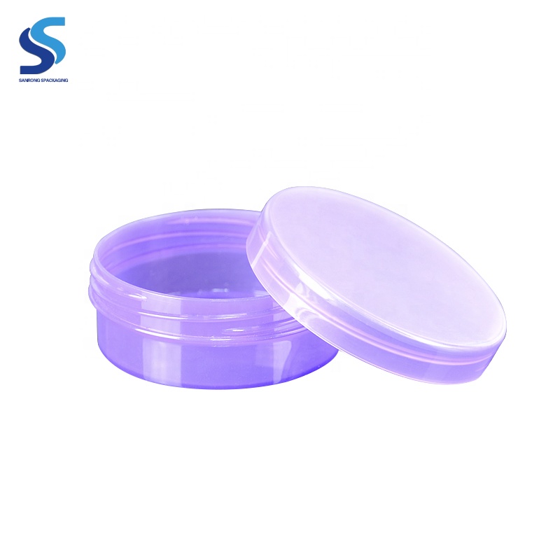 Factory wholesale 50ml PP cosmetic cream container recyclable jar and lid