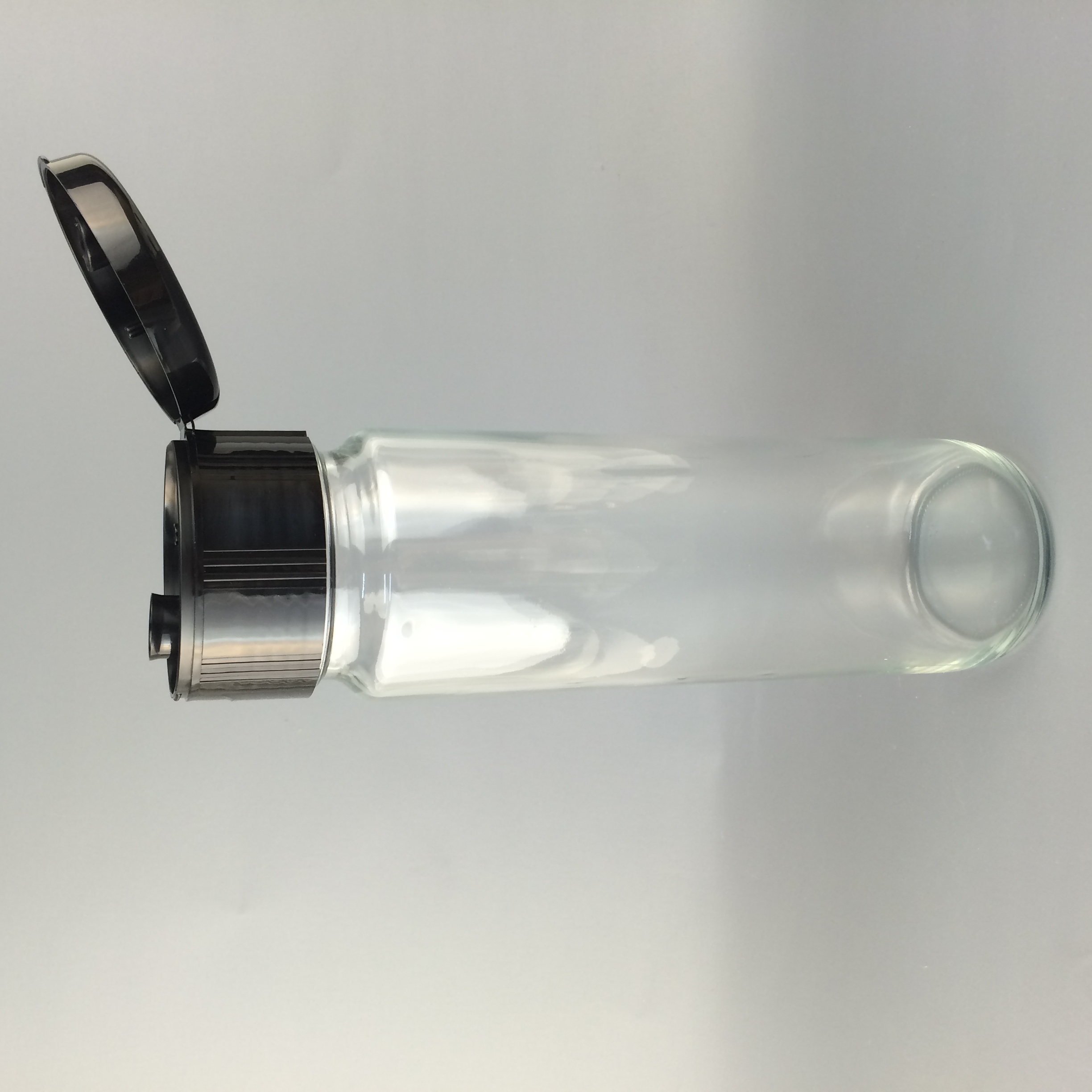Factory wholesale 899ml transparent wine glass bottle