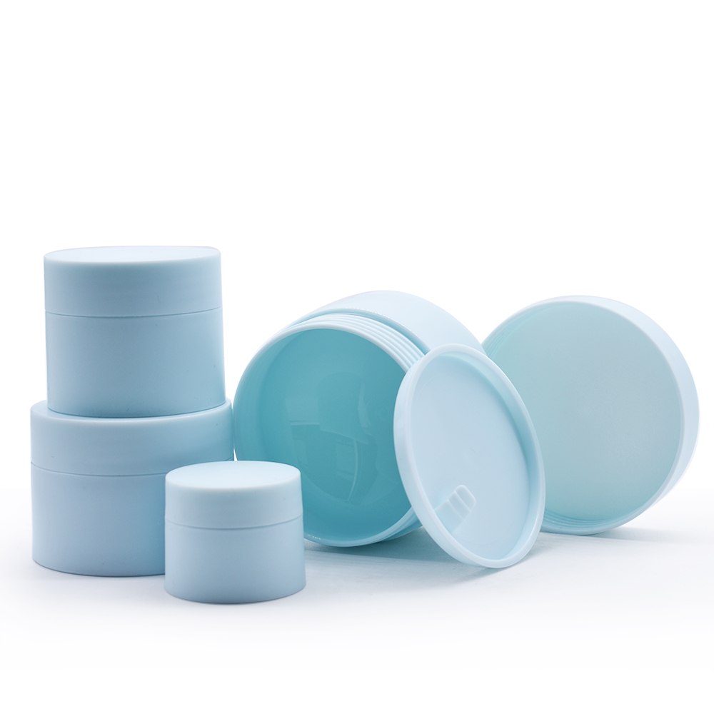 Factory wholesale cosmetic cream jar plastic PP jar 30g 50g 100g skin care cream