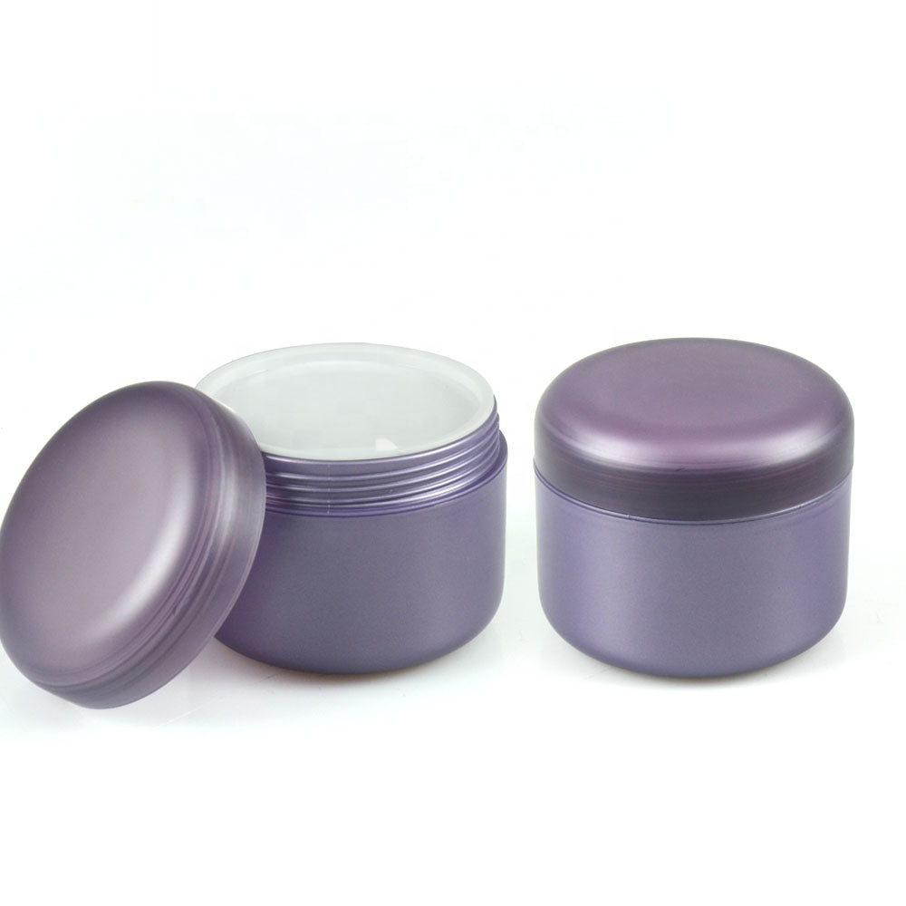Factory wholesale cosmetic cream packaging container 250ml empty plastic skin care jars