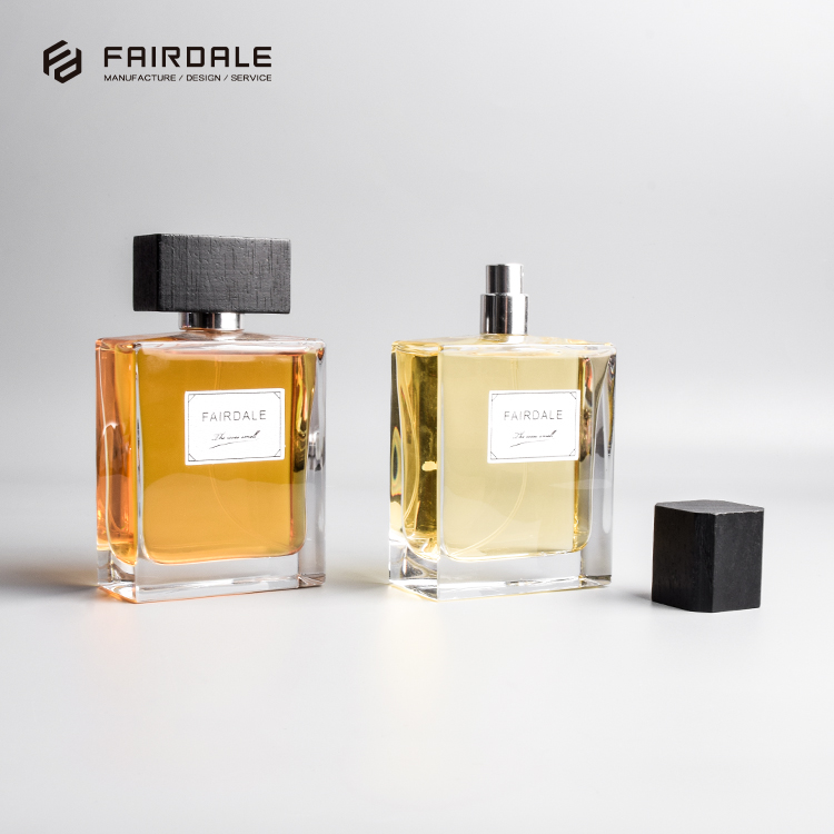 Factory wholesale custom perfume bottles mens glass perfume bottles 110ml