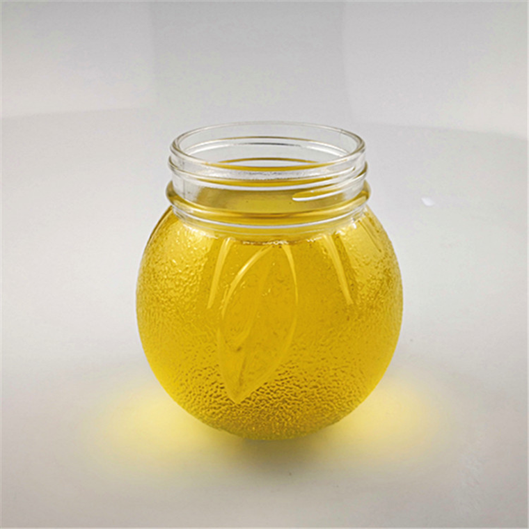 Factory wholesale customized size glass Jar embossment style 100ml 250 ml 500 ml