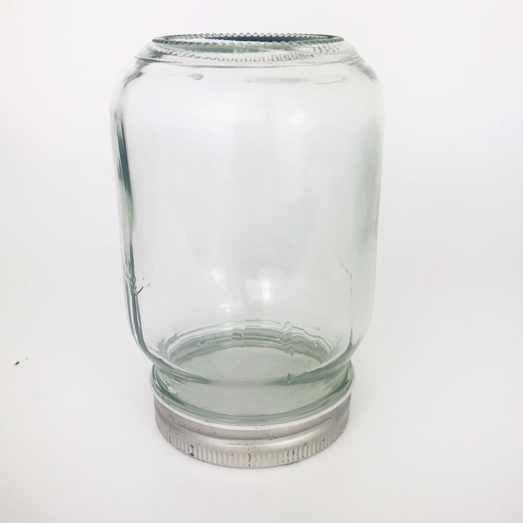 Factory wholesale food fruit can jam preserved pickle storage safe glass jar 170ml 300ml 500ml 1000ml