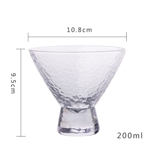 Factory wholesale price different style elegant glass cup with gold rim