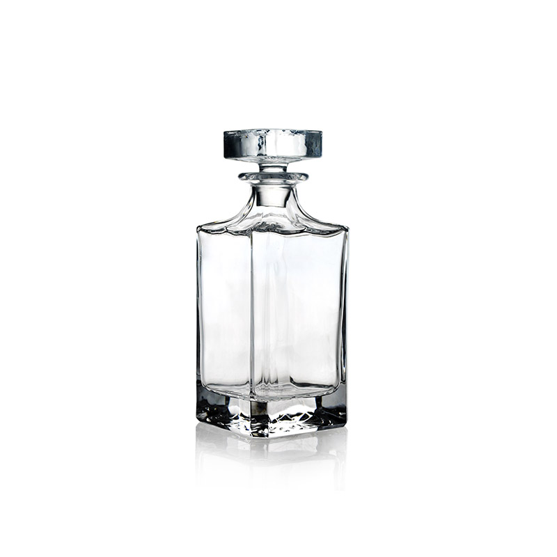 Factory wholesale whiskey glass decanter set 750ml whisky glass bottle whiskey glasses