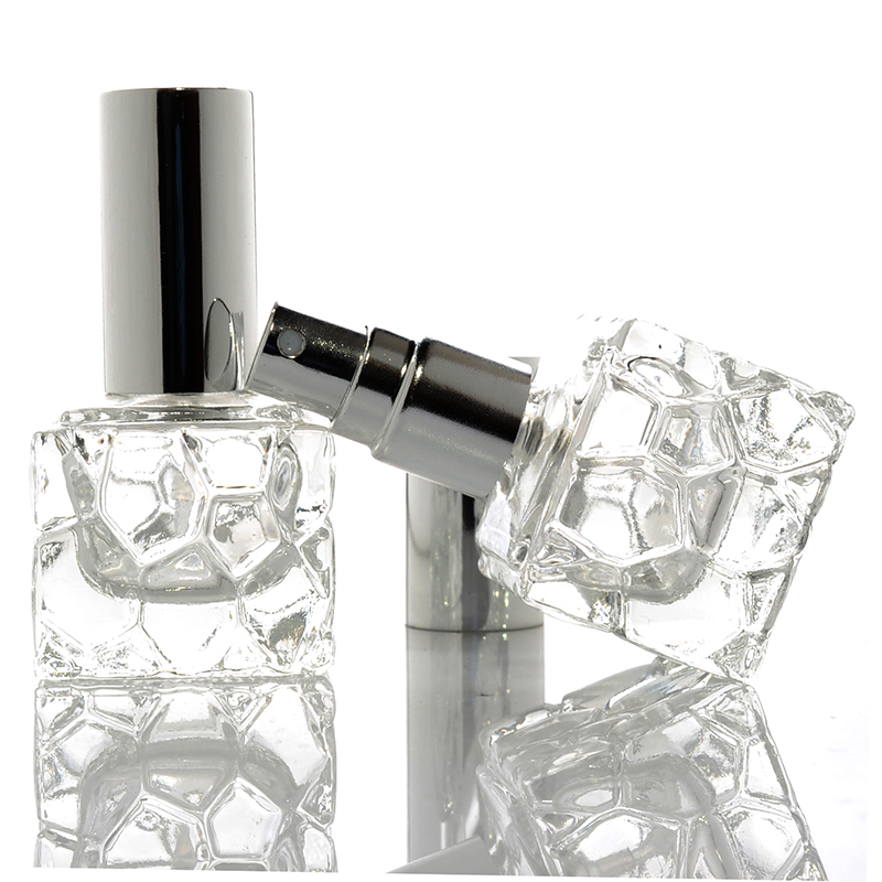Factorywholesale empty glass perfume spray bottle