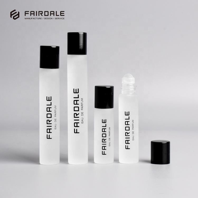 Fairdale 2021 Perfume Empty Glass Bottle Test Tube Glass Bottle Roll On 12ml