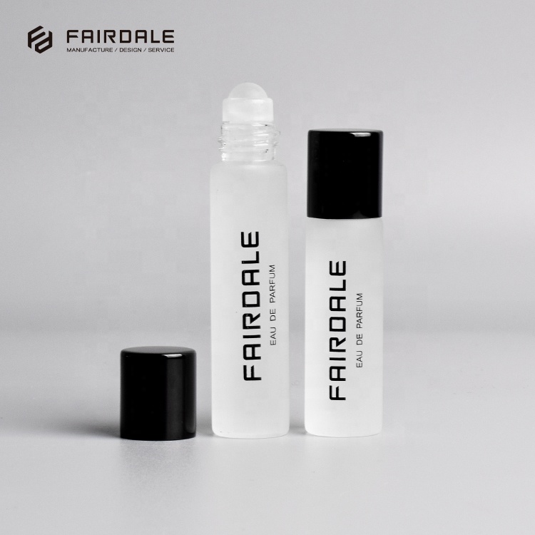 Fairdale 2021 Perfume Empty Glass Bottle Test Tube Glass Bottle Roll On 12ml