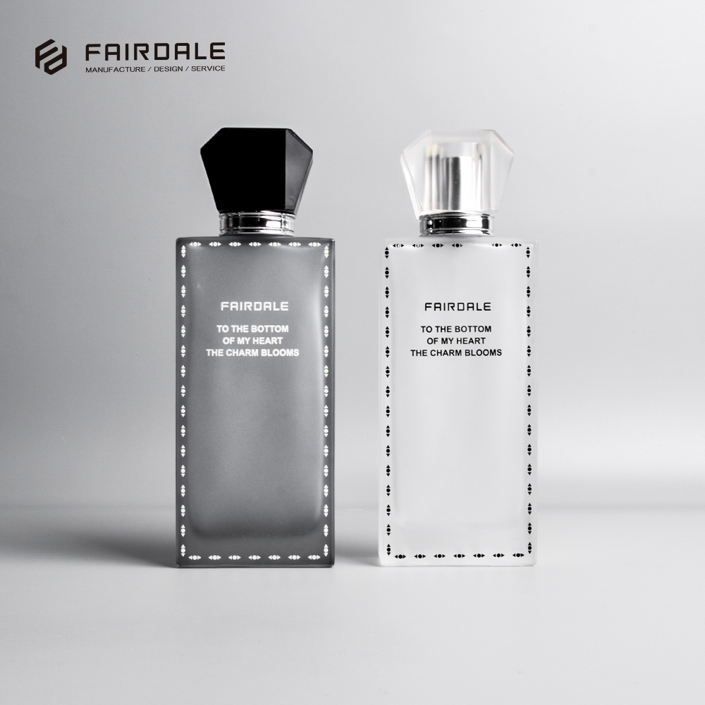 Fairdale OEM custom made 100ml glass perfume bottles perfume empty glass bottle