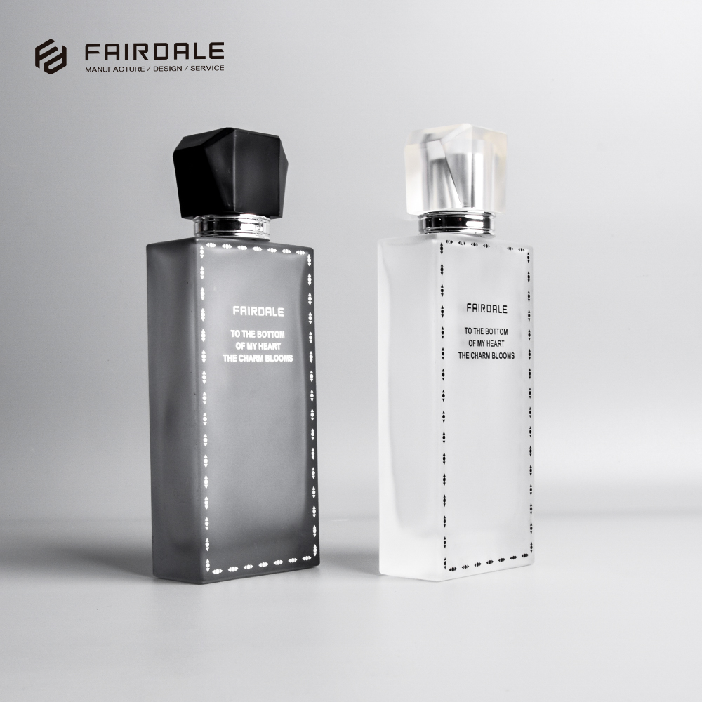 Fairdale OEM custom made 100ml glass perfume bottles perfume empty glass bottle
