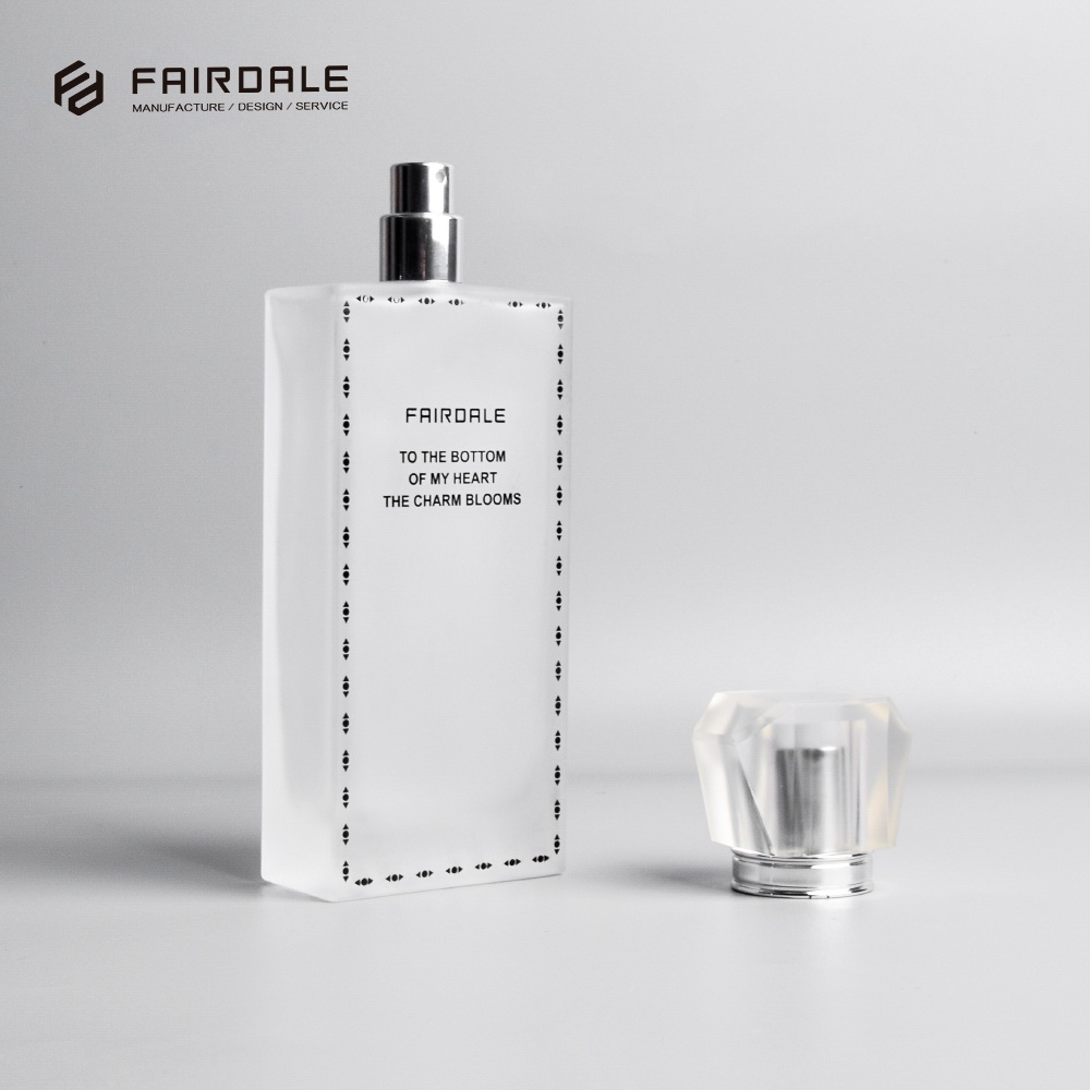 Fairdale OEM custom made 100ml glass perfume bottles perfume empty glass bottle