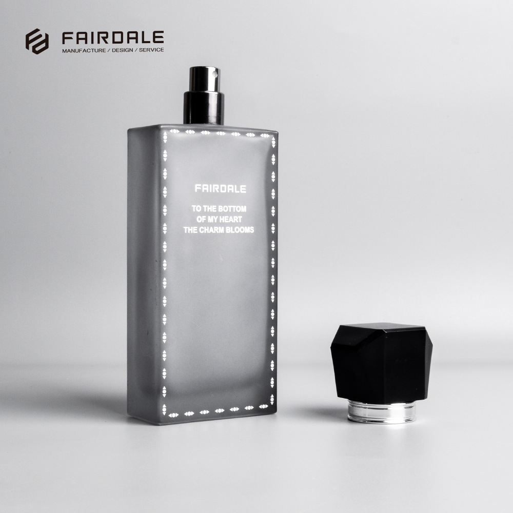 Fairdale OEM custom made 100ml glass perfume bottles perfume empty glass bottle