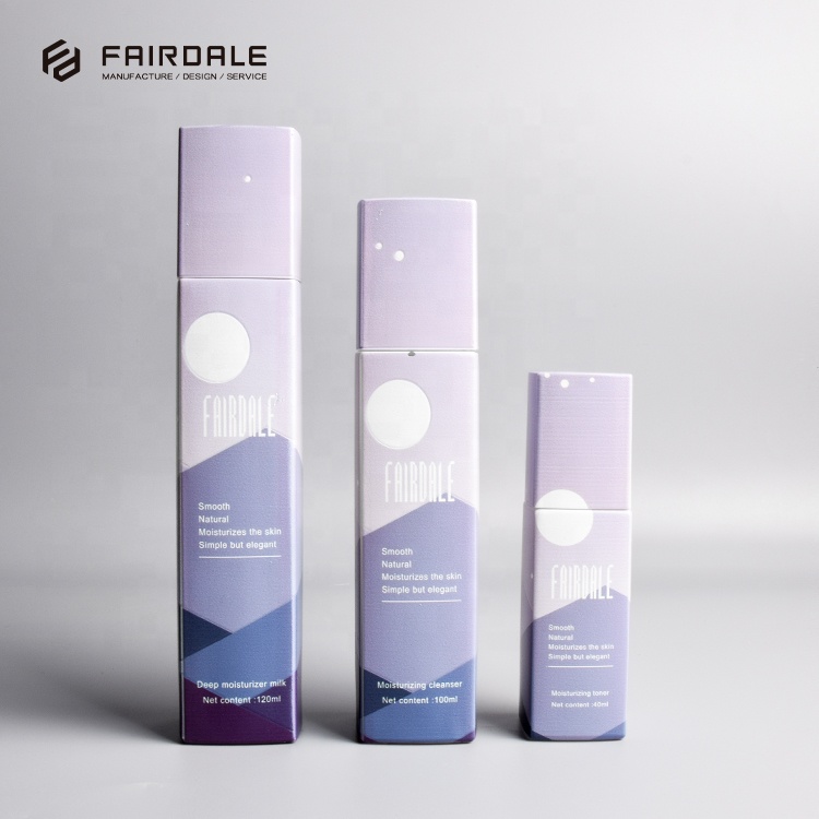 Fairdale OEM luxury cosmetic packaging 50g cosmetic glass jars