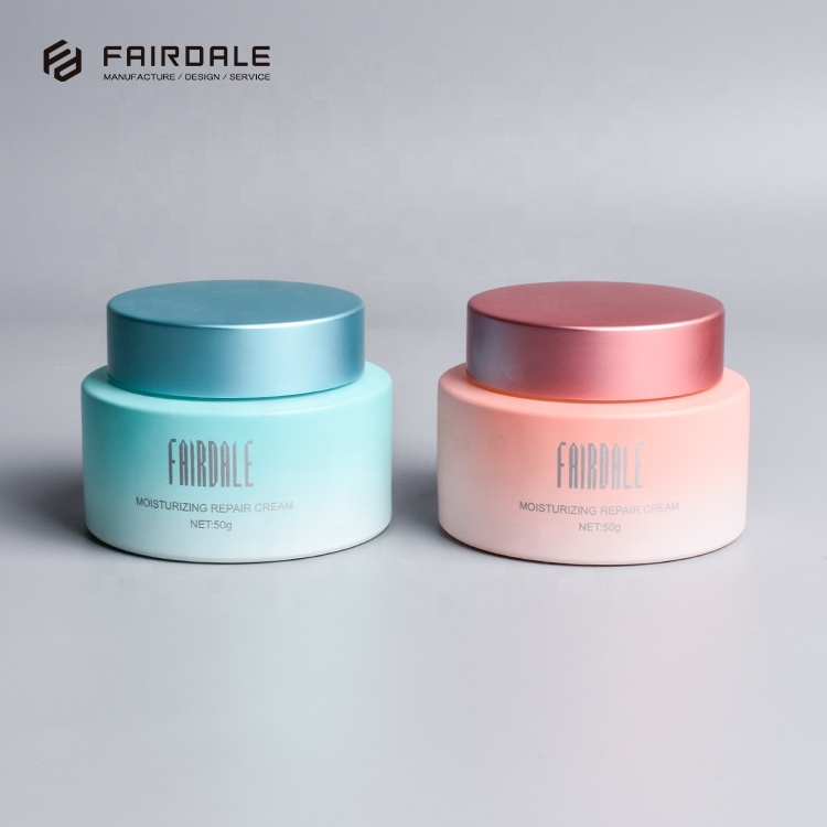 Fairdale new design 50G cosmetic glass jars