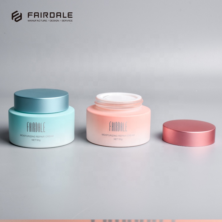 Fairdale new design 50G cosmetic glass jars