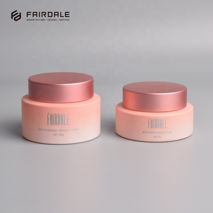 Fairdale new design 50G cosmetic glass jars