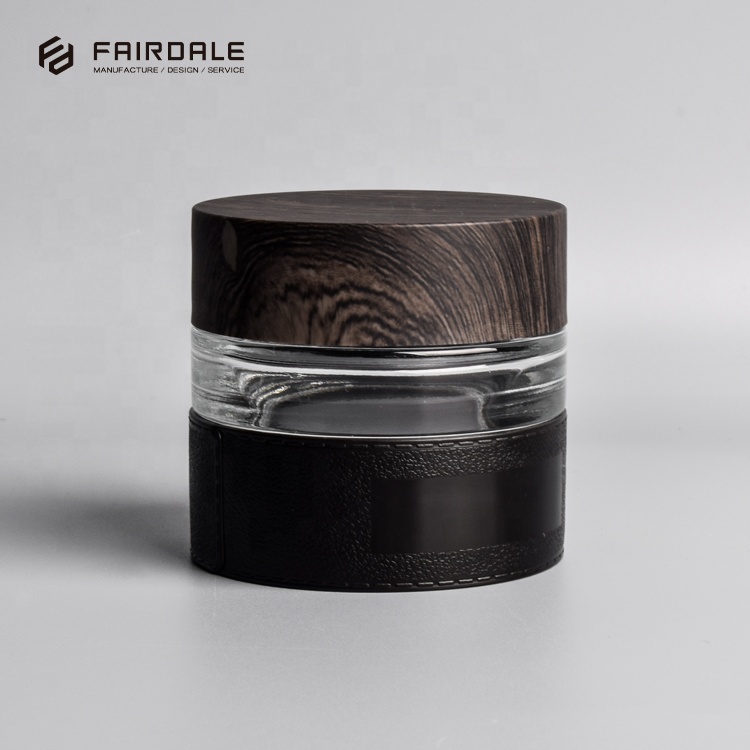 Fairdale wholesale custom 50g cosmetics packaging glass jars
