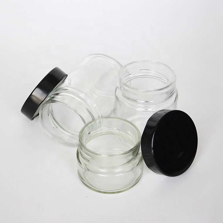 Family Size Straight Food Canning Jars For Jam Pizza Spaghetti Sauce Packaging Jar With Deep Lug Lid