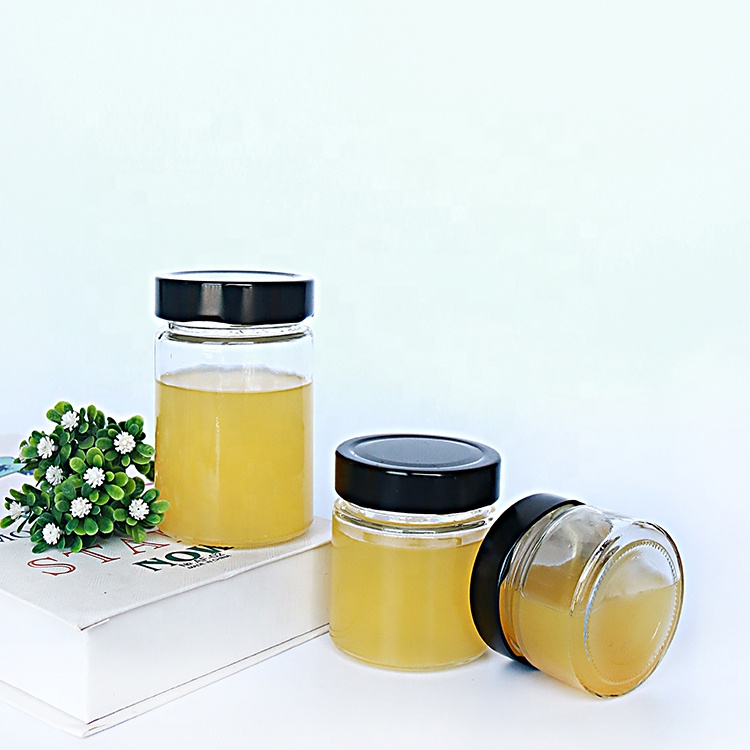 Family Size Straight Food Canning Jars For Jam Pizza Spaghetti Sauce Packaging Jar With Deep Lug Lid