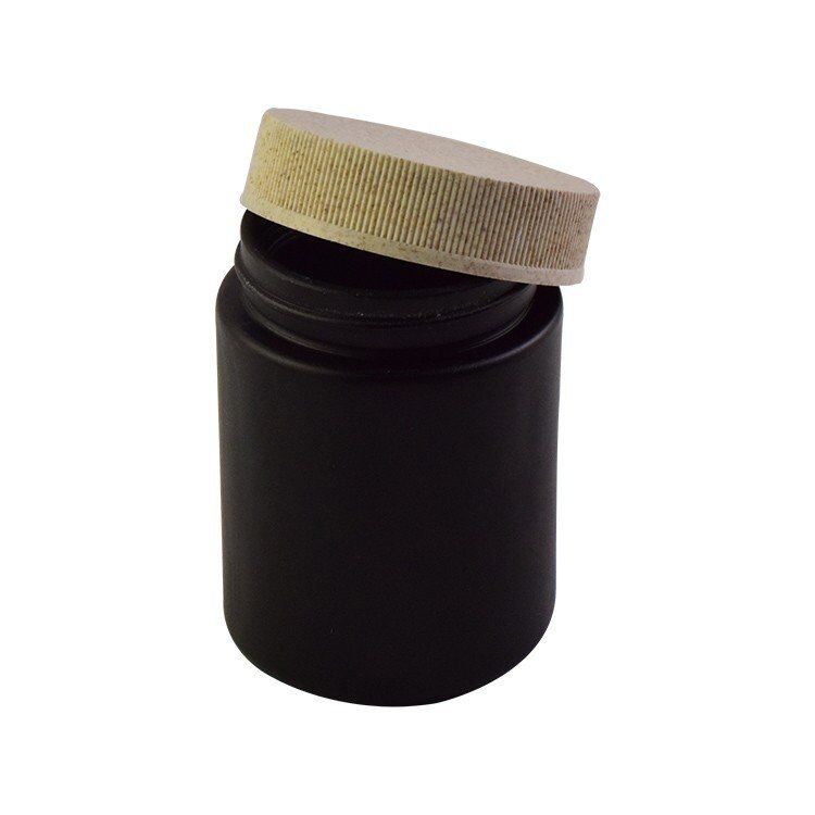 Fancy 4 oz environmental lid airtight glass container child proof jar